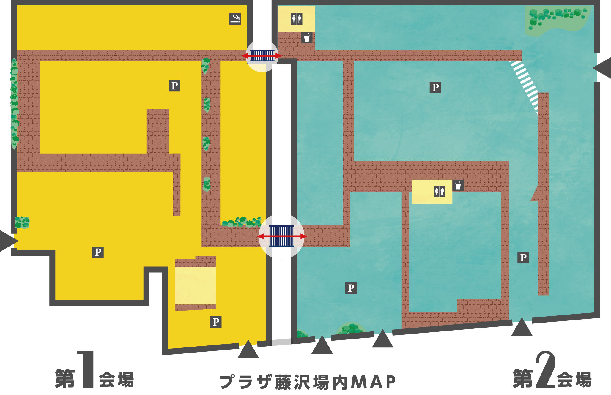 プラザ藤沢場内MAP