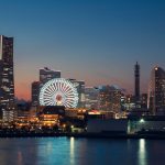 横浜市の夜景