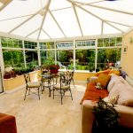 おしゃれなインテリアのサンルーム