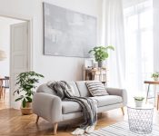 北欧インテリアの部屋